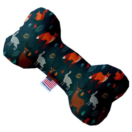 Mirage Pet Products Fall Friends 10 in. Stuffing Free Bone Dog Toy 1324-SFTYBN10